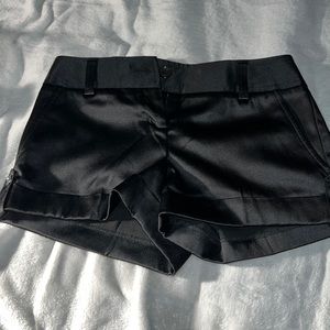 Express black shorts